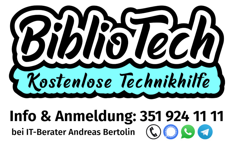BiblioTech: Komm mit deinen Fragen zu Smartphone, Tablet, Laptop, E-Book-Reader, SPID & Bürgerkarte in die Bibliothek und erhalte kostenlose Antworten und Hilfe!